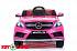 Электромобиль Mercedes-Benz A45, цвет – розовый  - миниатюра №6